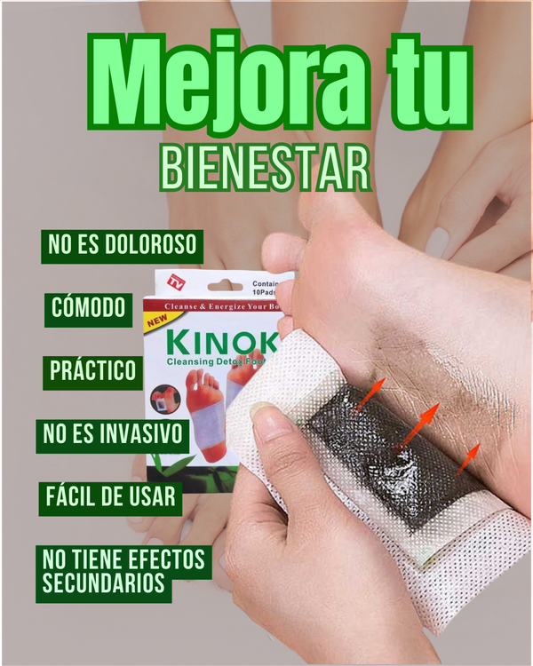Set de Parches Desintoxicantes Kinoki™