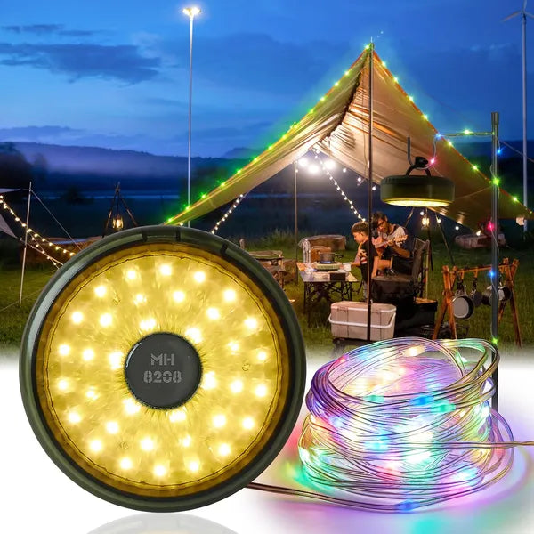 Rollo de Luces Led Navidad y Camping 10 Metros