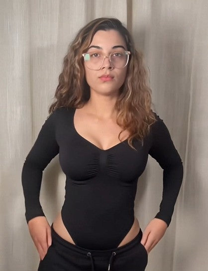 Body Manga Larga Alta Compresión