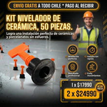 Kit Nivelador Cerámicas 50 Unidades