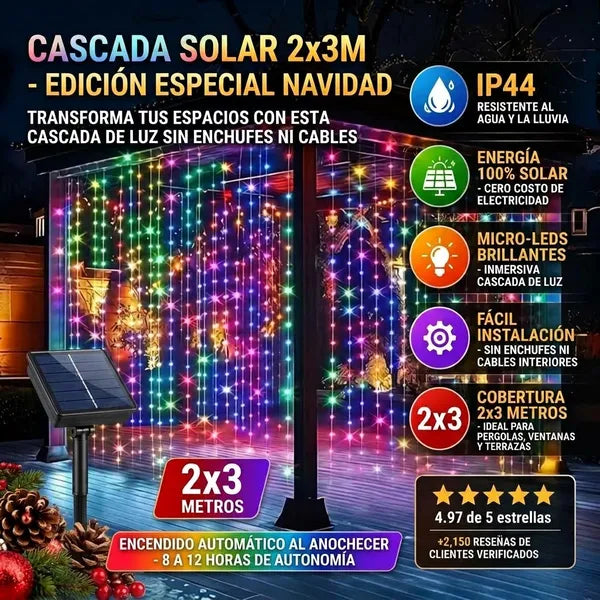 Cortina Solar de 2x3 metros
