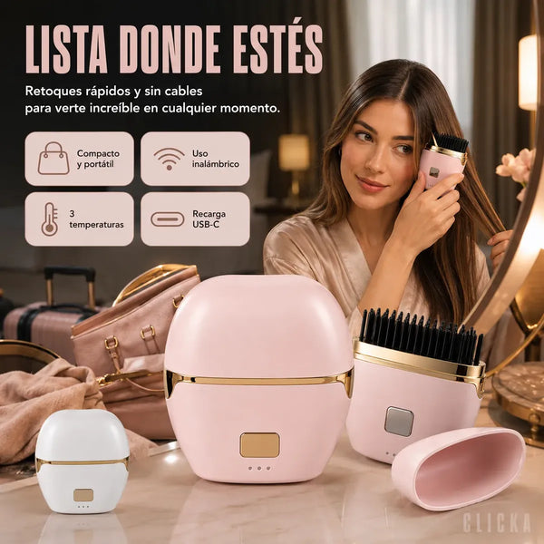 MiniLiss Cepillo Alisador Portátil