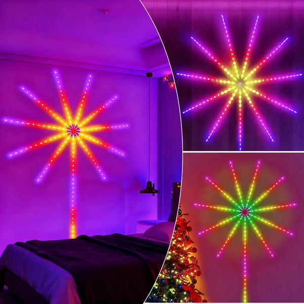 Guirnalda Fuego Artificial de Pared