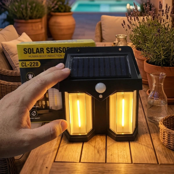 Farol Led Solar Con Sensor de Movimiento