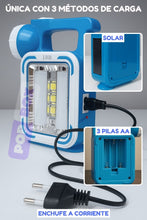 Linterna de Triple Luz y Carga Solar SuperSun™