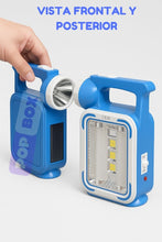 Linterna de Triple Luz y Carga Solar SuperSun™
