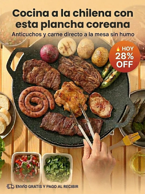 Plancha Coreana Antihaderente 32cm