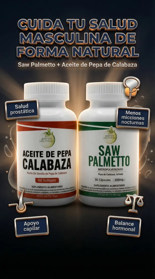 Pack Saw Palmetto + Aceite de Pepa de Calabaza